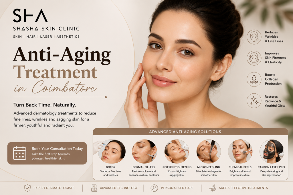 anti-ageing treatment in Coimbatore
